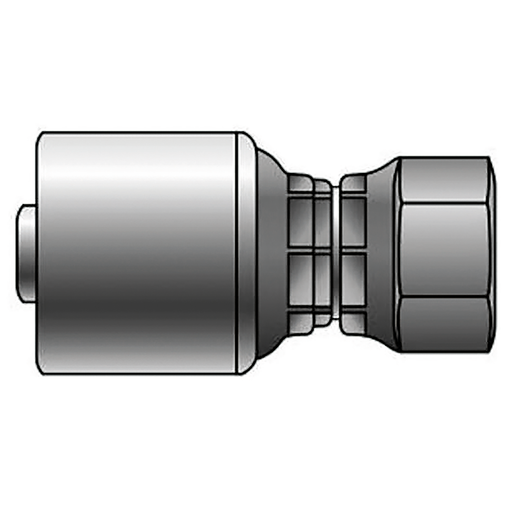 1/2" Bsp Female X 1/2" Hose Tail 1 Piece