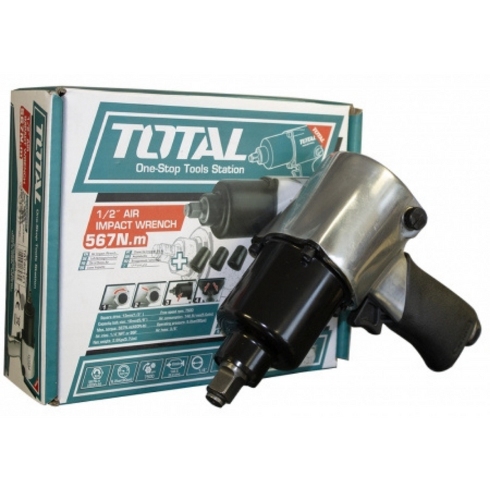 TOTAL Air Impact Wrench 1/2'' Drive | TAT40121
