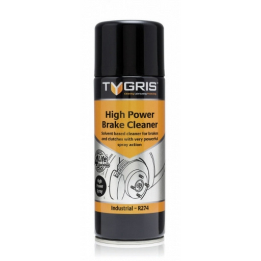 Tygris High Power Brake Aerosol Cleaner | 500ml Size | R274 - FluidAirFittings