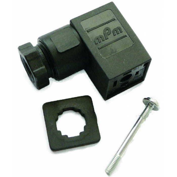 Parker B3 & B4 Series Solenoid Connectors  | Standard IP65 Without Flying Lead | P8C-D