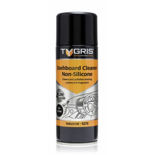 Tygris Dashboard Aerosol Cleaner Non-Silicone | 400ml Size | R270 - FluidAirFittings