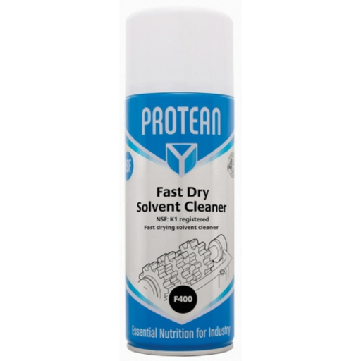 Tygris PROTEAN Fast Dry Solvent Cleaner NSF Food Area | 400ml Size | F400 - FluidAirFittings
