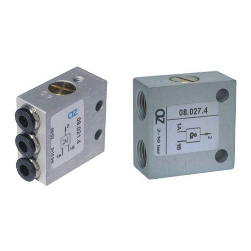 AZ Pneumatica  AND  Elements | 4mm Push-In | 08.025.4 - FluidAirFittings