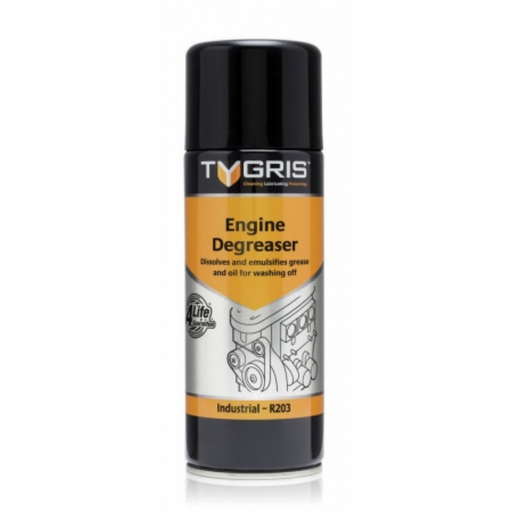 Tygris Engine Aerosol Degreaser | 400ml Size | R203 - FluidAirFittings
