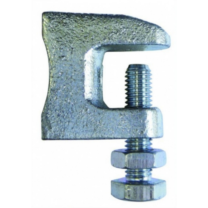 Malleable Pipe Fittings Galvanised Beam Girder Clamp | Size M10 | GGCM10