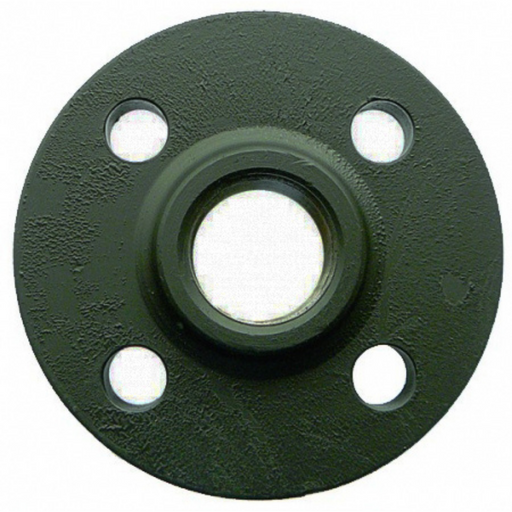 Malleable Pipe Fittings Screwed Black Carbon Steel Flange PN16/4 - BS4504 | No. of Holes 4 | Diameter & Length of Bolt M16 x 55mm | Nominal Size 1.1/4" (32mm) | BFLA20 - FluidAirFittings