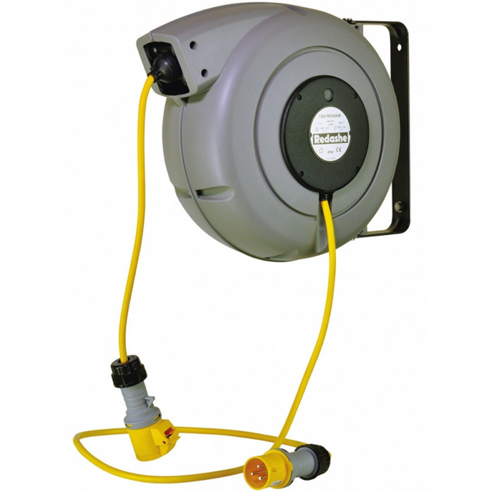 Redashe Wall Mounted Automatic Spring Rewind Cable Reel - 110v | YZ7325
