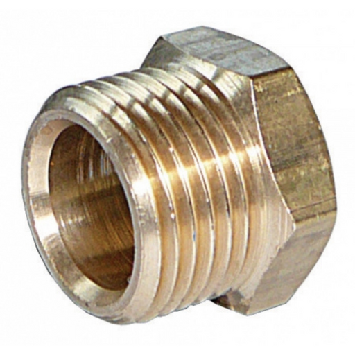 ENOTS Equivalent 34027902 | Brass Compression Tubing Nut | 1/8" Tube O/D | TNI02 - FluidAirFittings