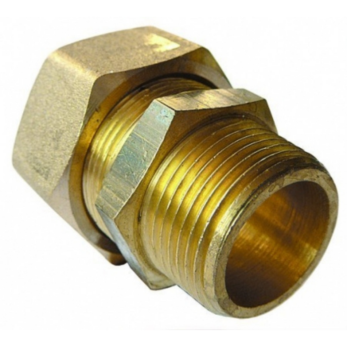 Aignep Brass Stud | 4mm Tube O/D | 1/8" BSPT Male | WCM04/02