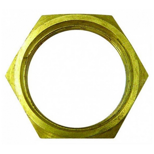ENOTS Equivalent Brass Locknut 36052001 | M12x1.0 Metric Female| LNM12 - FluidAirFittings