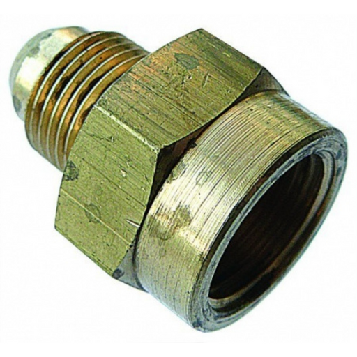 ENOTS Equivalent 34035108 | Brass Compression Nipple Adaptor| 1/8"Female BSPP | 3/16" Tube O/D Male | CINF03/02 - FluidAirFittings