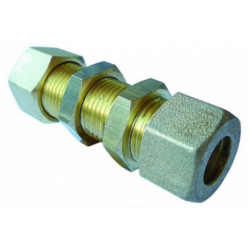 Aignep Bulkhead Connector - Tube | 4mm Tube OD | WCMBH04 - FluidAirFittings