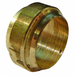 ENOTS Equivalent 34027802 | Brass Compression Universal Tubing Sleeve | 1/8" Tube OD | OI02 - FluidAirFittings