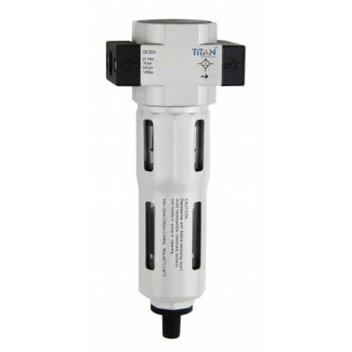 Titan DF2 Series Filter | 1/8" Port Size G | 2000 Max Flow L/min | DF200-01 - FluidAirFittings