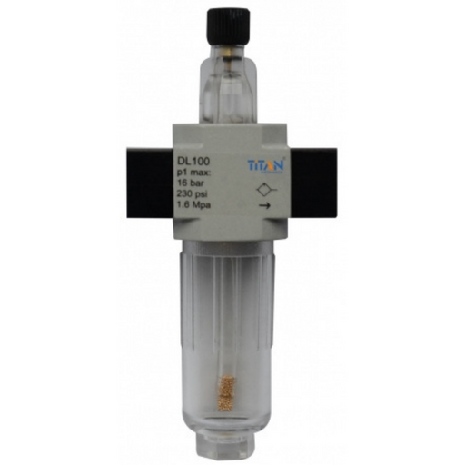 Titan DL1 Series Lubricator | M5 Port Size G | 500 Max Flow L/min | DL100-M5 - FluidAirFittings