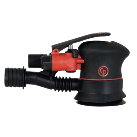 Chicago Pneumatic 6'' Orbital Sander with Central Vacuum Extraction | 12000 Free Speed RPM | 5/16"-24mm Spindle Thread |CP7255CVE
