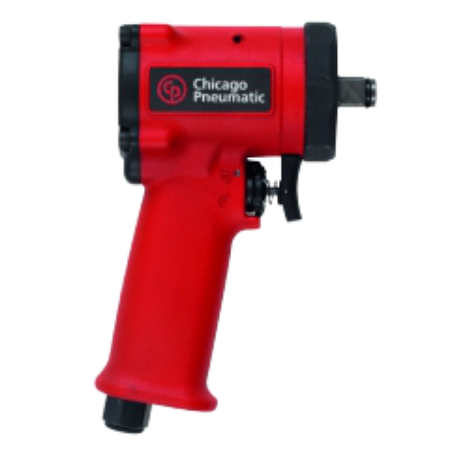 Chicago Pneumatic Ultra Compact Impact Wrench | 1/2" Drive | 9000 Free Speed RPM | 138 - 420 Nm Working Torque (FW) | CP7732