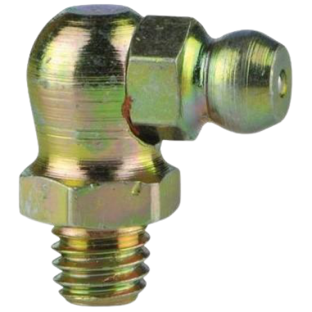GROZ Grease Nipple 90° Steel | 1/8" BSPT | GN0290 - FluidAirFittings