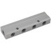 Aignep Aluminium Double Sided Manifold | No. Of Outlets 6 | Inlet 1/4" BSPP | Outlet 1/8" BSPP | MBAD04/02/06 - FluidAirFittings