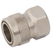 Rectus Nickel Plated 41KF Series Water Coupling BSPP Female Interchanges with Rectus 27 and Cejn 417. | 3/4" BSPP Female | 41KFIW26MPN - FluidAirFittings
