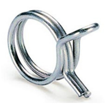 Self Clamping Wire Hose Clamp/Clip | 7mm | C770070