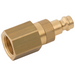Rectus Brass Body 21KB Series Adaptor BSPP Female NBR Seal. | 1/8" BSPP Female | 21SBIW10MPX - FluidAirFittings