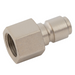 Rectus Nickel Plated 45KF Series Water Adaptor BSPP Female Interchanges with Parker Hansen. BM45SIW17 | 3/8" BSPP Female | 45SFIW17SXN - FluidAirFittings