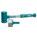 TOTAL Industrial - 2 Ib Dead Blow Mallet With fibreglass Handle | Hydraulic Wheel Dolly | THT79021 - FluidAirFittings