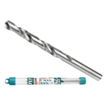 TOTAL M2 High Speed Steel Individual Drill Bits | 13mm Diameter | 151mm Total Length | 101mm Useable Length | TAC111301