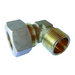 Aignep Male Stud Elbow | 8mm Tube O/D | 1/8" BSPT Male | WCML08/02 - FluidAirFittings