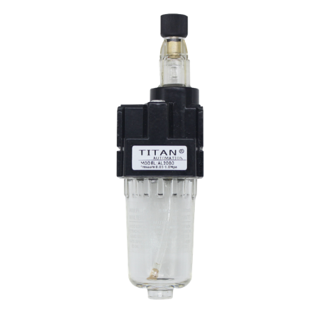 Titan A Series AC4 Series Filter Regulator & Lube Combi Sets | 1/2'' Port Size G | 1/4" Gauge Thread G | 3000 Max Flow L/min | AC4010-04