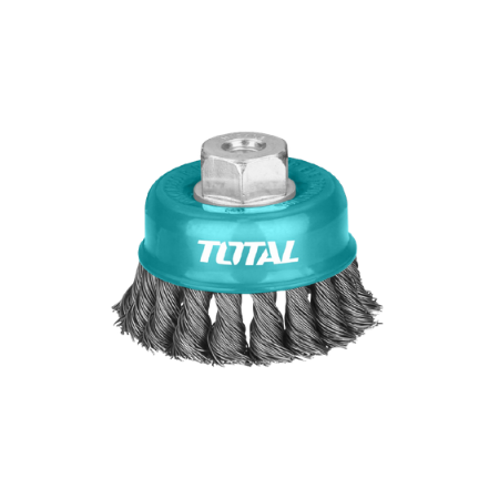 Total Twist Wire Cup Brush 100mm | TAC32041