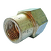 ENOTS Equivalent 34034426 | Brass Compression Straight Male Adaptor | 3/8" Male BSPP | 3/8” Tube O/D | CIF06/06 - FluidAirFittings