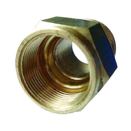 ENOTS Equivalent 34034626 | Brass Compression Straight Male Adaptor | 3/8" BSPT Male | 3/8" Tube O/D | CI06/06 - FluidAirFittings