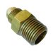 ENOTS Equivalent 3403518 | Brass Compression Nipple Adaptor | 1/4" BSPT Male | 3/8" Tube O/D | CIA06/04 - FluidAirFittings