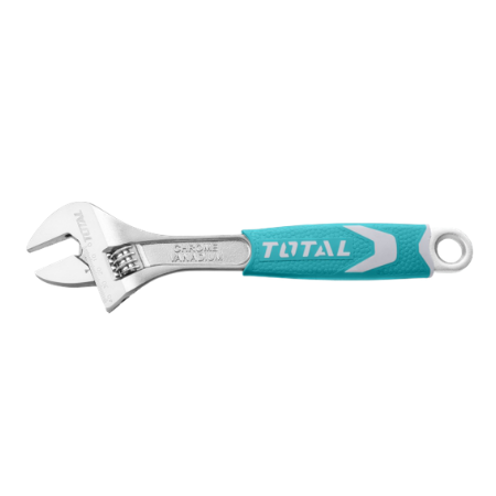 TOTAL Industrial - Adjustable Spanner 6'' | 12" Adjustable Wrench | THT101066