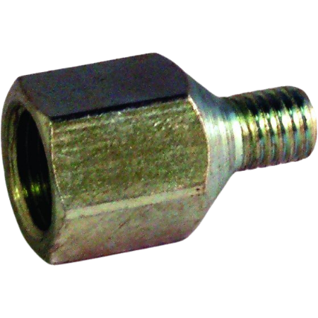 Straight Male Steel Connector - Adaptor | M6 X 1 (M) Taper | 1/8" BSPP Female | SMFM6/02