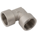 Nickel Plated Equal Elbow | 1/8" BSPP Female | FEL02NP - FluidAirFittings