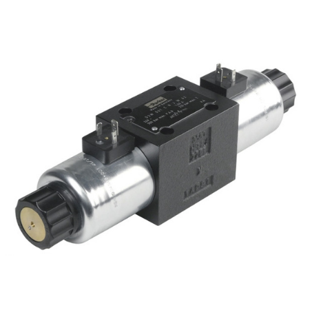 Parker Cetop  4 Port 3  Position Solenoid Directional Control Valve  24vdc | D3W002CNJW - FluidAirFittings