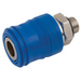 26KE Series Safety Coupling BSPP Male Safety coupling with a Self-Venting System. Use with 25SF Plugs. | G1/4" Male Thread | 26KEAW13MPN - FluidAirFittings