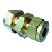 Wade Equivalent Brass Reducing Coupling 1/2" Tube O/D 3/8" Tube O/D 4051/8 - FluidAirFittings