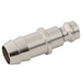 Rectus Nickel Plated 21KA Series Adaptor Hosetail Interchanges with Rectus 90, Camozzi, EWO and Kani. | Hosetail (8mm - 5/16" i.d Hose) | 21SFTF08MXN - FluidAirFittings