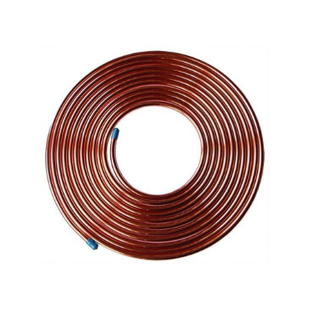 Copper Tube Annealed Soft 10 Mtr Coil | 5mm Tube O/D | 3.4mm Tube I/D | CTMC05