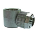 Aignep Single Banjo Body | 6 -4mm Tube O/D & I/D | 1/4" To Suit Banjo Bolt Thread | QSBJ06/04 - FluidAirFittings