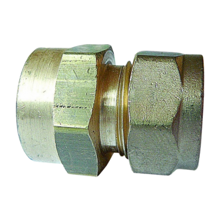 Wade Brass Compression Fittings Female Stud Coupling Imperial BSPP Female Thread | 3/16" | WA-1081