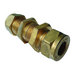 Wade Equivalent Brass Bulkhead Coupling 1/4" Tube O/D 3/16" Max B/H Plate Thickness 1043/L3 - FluidAirFittings