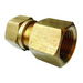 Wade Equivalent Brass Stud Coupling BSPP Female 8mm Tube O/D 1/8" BSPP Female MC108/082 - FluidAirFittings