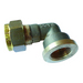 Wade Equivalent Brass BSPP Female Stud Elbow 1/4" BSPP Female 1/4" Tube O/D 1983 - FluidAirFittings