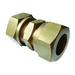 Wade Equivalent Brass Metric Equal Ended Coupling 5mm Tube O/D | WA-MC105 - FluidAirFittings