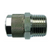 Aignep BSPT Male Stud | 1/4" BSPT Male | 8-6mm Tube O/D & I/D | QMS08/04 - FluidAirFittings